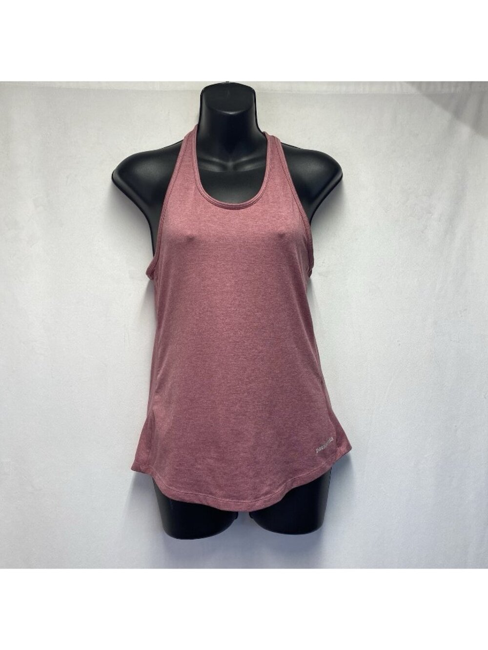 Patagonia Capilene Cool Trail Athletic Tank Top Women Small Dusty Mauve